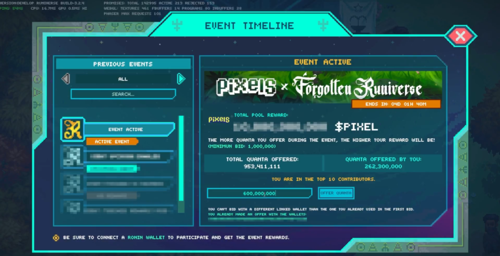 pixels rewards